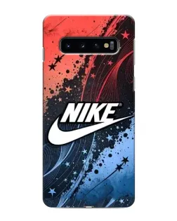 Чехол для Samsung Galaxy S10 с картинкой «Градиентный принт Найк» Чехол для Samsung Galaxy S10 с картинкой «Градиентный принт Найк»