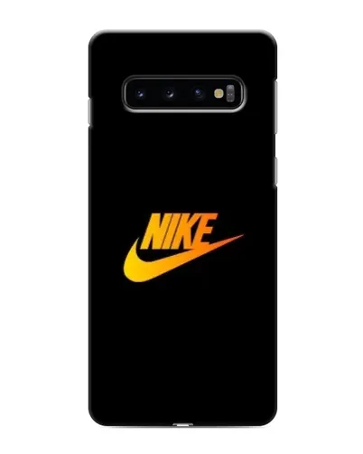 Чехол для Samsung Galaxy S10 с картинкой «Золотой логотип Nike» Чехол для Samsung Galaxy S10 с картинкой «Золотой логотип Nike»