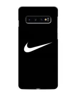 Чехол для Samsung Galaxy S10 с картинкой «Минималистический Найк» Чехол для Samsung Galaxy S10 с картинкой «Минималистический Найк»