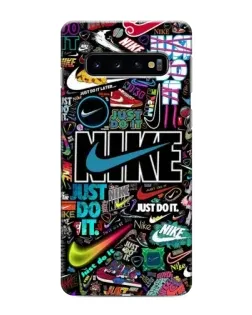 Чехол для Samsung Galaxy S10 с картинкой «Яркий коллаж Nike» Чехол для Samsung Galaxy S10 с картинкой «Яркий коллаж Nike»