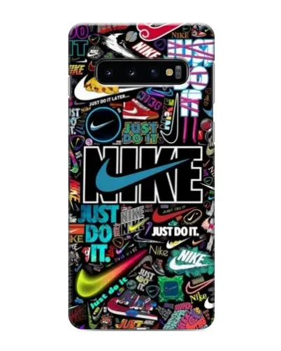 Чехол для Samsung Galaxy S10 с картинкой «Яркий коллаж Nike» Чехол для Samsung Galaxy S10 с картинкой «Яркий коллаж Nike»