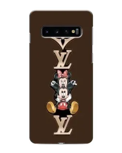 Чехол для Samsung Galaxy S10 с картинкой «LV и Микки Маус»