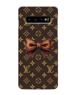 Чехол для Samsung Galaxy S10 с картинкой «LV с бантом»