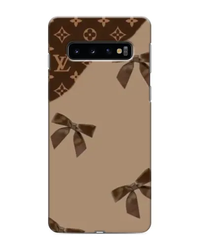 Чехол для Samsung Galaxy S10 с картинкой «LV — кофейный атлас» Чехол для Samsung Galaxy S10 с картинкой «LV — кофейный атлас»