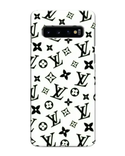 Чехол для Samsung Galaxy S10 с картинкой «Монохромный хаос LV» Чехол для Samsung Galaxy S10 с картинкой «Монохромный хаос LV»