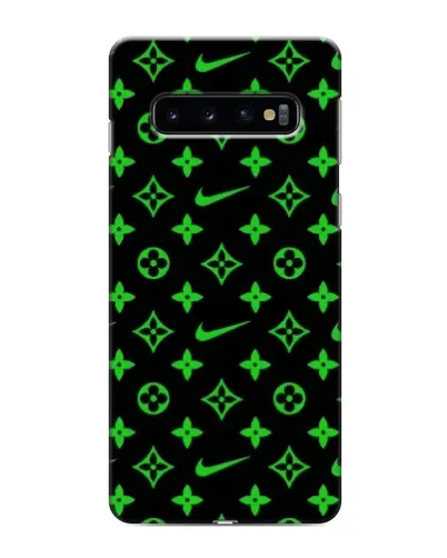 Чехол для Samsung Galaxy S10 с картинкой «Неоновый принт LV» Чехол для Samsung Galaxy S10 с картинкой «Неоновый принт LV»