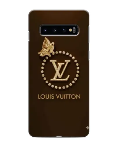 Чехол для Samsung Galaxy S10 с картинкой «LV — золотая печать» Чехол для Samsung Galaxy S10 с картинкой «LV — золотая печать»