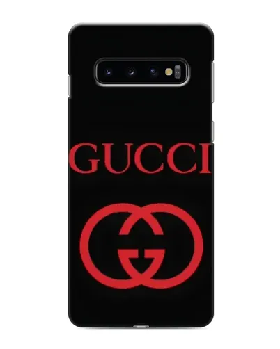Чехол для Samsung Galaxy S10 с картинкой «Gucci — красный логотип» Чехол для Samsung Galaxy S10 с картинкой «Gucci — красный логотип»