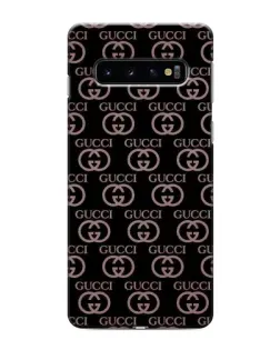 Чехол для Samsung Galaxy S10 с картинкой «Классическая монограмма Gucci»