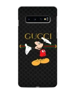 Чехол для Samsung Galaxy S10 с картинкой «Микки Маус Gucci»