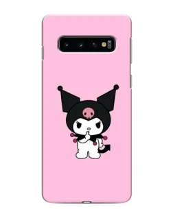 Чехол для Samsung Galaxy S10 с картинкой «Kuromi — розовая нежность» Чехол для Samsung Galaxy S10 с картинкой «Kuromi — розовая нежность»