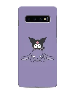 Чехол для Samsung Galaxy S10 с картинкой «Kuromi на лиловом фоне» Чехол для Samsung Galaxy S10 с картинкой «Kuromi на лиловом фоне»