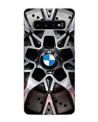 Чехол для Samsung Galaxy S10 с картинкой «BMW — деталь диска»