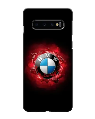 Чехол для Samsung Galaxy S10 с картинкой «Логотип BMW — вспышка»