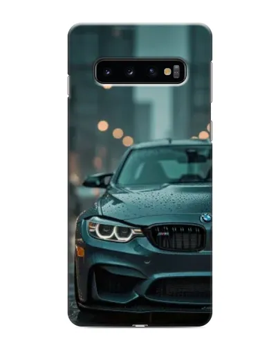 Чехол для Samsung Galaxy S10 с картинкой «BMW в огнях города»