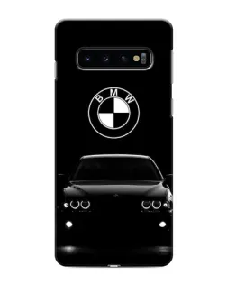 Чехол для Samsung Galaxy S10 с картинкой «BMW — взгляд из темноты» Чехол для Samsung Galaxy S10 с картинкой «BMW — взгляд из темноты»