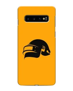 Чохол для Samsung Galaxy S10 з картинкою «PUBG — золотий шолом»