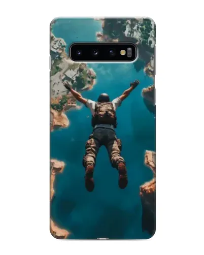 Чохол для Samsung Galaxy S10 з картинкою «PUBG — вільне падіння» Чохол для Samsung Galaxy S10 з картинкою «PUBG — вільне падіння»