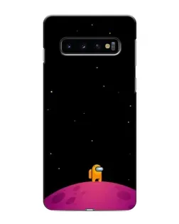 Чехол для Samsung Galaxy S10 с картинкой «Одинокий герой на планете» Чехол для Samsung Galaxy S10 с картинкой «Одинокий герой на планете»