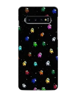 Чехол для Samsung Galaxy S10 с картинкой «Экипаж Among Us» Чехол для Samsung Galaxy S10 с картинкой «Экипаж Among Us»