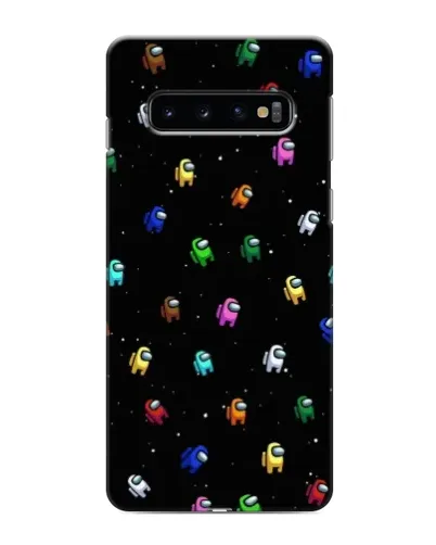 Чехол для Samsung Galaxy S10 с картинкой «Экипаж Among Us» Чехол для Samsung Galaxy S10 с картинкой «Экипаж Among Us»