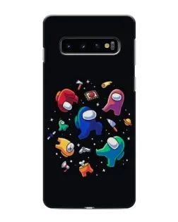 Чехол для Samsung Galaxy S10 с картинкой «Among Us космос» Чехол для Samsung Galaxy S10 с картинкой «Among Us космос»