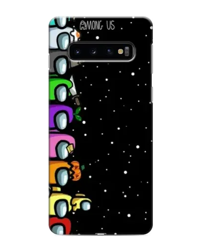 Чехол для Samsung Galaxy S10 с картинкой «Команда Among Us» Чехол для Samsung Galaxy S10 с картинкой «Команда Among Us»