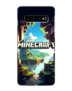 Чохол для Samsung Galaxy S10 з картинкою «Печера Майнкрафт»