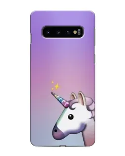 Чехол для Samsung Galaxy S10 с картинкой «Единорог градиент» Чехол для Samsung Galaxy S10 с картинкой «Единорог градиент»