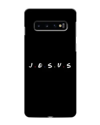 Чехол для Samsung Galaxy S10 с картинкой «Точки веры J.E.S.U.S.» Чехол для Samsung Galaxy S10 с картинкой «Точки веры J.E.S.U.S.»
