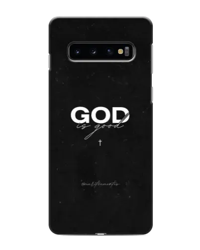 Чехол для Samsung Galaxy S10 с картинкой «GOD — Бог над всем» Чехол для Samsung Galaxy S10 с картинкой «GOD — Бог над всем»