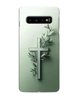 Чехол для Samsung Galaxy S10 с картинкой «Оливковая ветвь» Чехол для Samsung Galaxy S10 с картинкой «Оливковая ветвь»