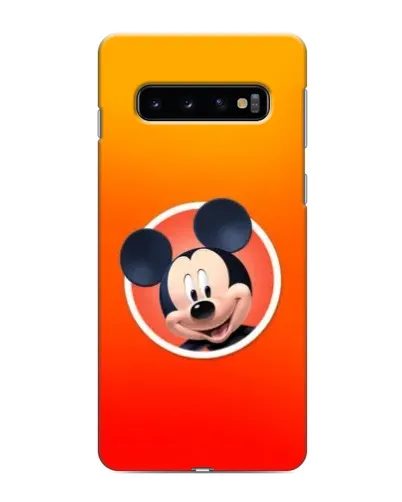 Чехол для Samsung Galaxy S10 с картинкой «Mickey в круге» Чехол для Samsung Galaxy S10 с картинкой «Mickey в круге»