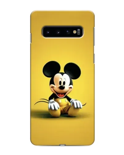 Чехол для Samsung Galaxy S10 с картинкой «Микки на желтом» Чехол для Samsung Galaxy S10 с картинкой «Микки на желтом»