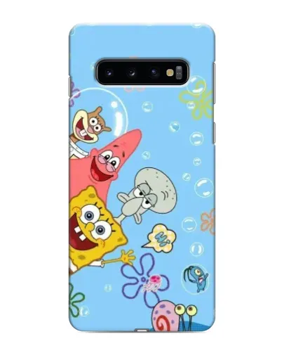 Чехол для Samsung Galaxy S10 с картинкой «Веселые пузырьки»