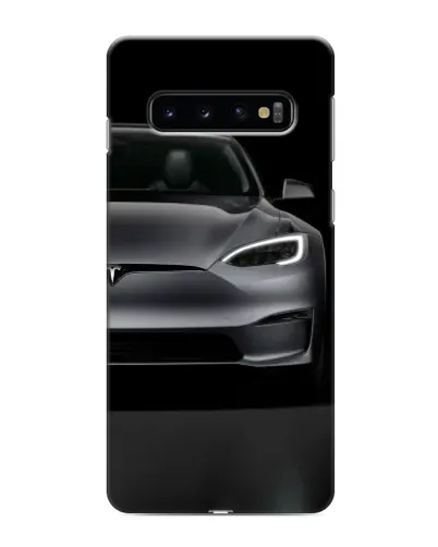 Чехол для Samsung Galaxy S10 с картинкой «Tesla Model S Look» Чехол для Samsung Galaxy S10 с картинкой «Tesla Model S Look»