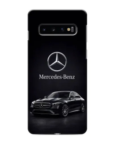 Чехол для Samsung Galaxy S10 с картинкой «Mercedes — решетка радиатора» Чехол для Samsung Galaxy S10 с картинкой «Mercedes — решетка радиатора»