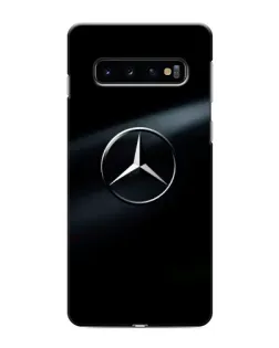 Чехол для Samsung Galaxy S10 с картинкой «Mercedes на металле» Чехол для Samsung Galaxy S10 с картинкой «Mercedes на металле»
