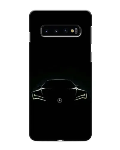 Чехол для Samsung Galaxy S10 с картинкой «Mercedes — силуэт авто» Чехол для Samsung Galaxy S10 с картинкой «Mercedes — силуэт авто»