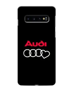 Чехол для Samsung Galaxy S10 с картинкой «Логотип Audi Heart» Чехол для Samsung Galaxy S10 с картинкой «Логотип Audi Heart»