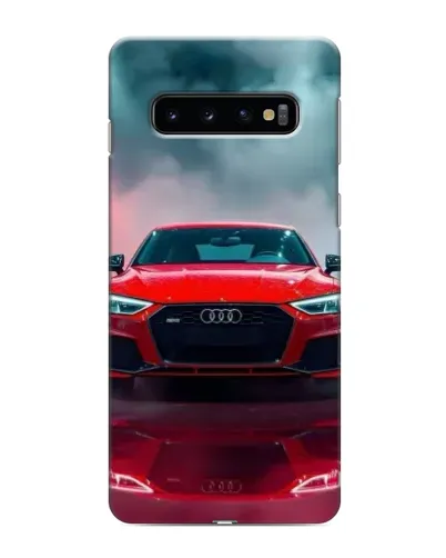 Чехол для Samsung Galaxy S10 с картинкой «Audi RS — красный стиль» Чехол для Samsung Galaxy S10 с картинкой «Audi RS — красный стиль»
