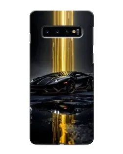 Чехол для Samsung Galaxy S10 с картинкой «Ночной Lamborghini драйв» Чехол для Samsung Galaxy S10 с картинкой «Ночной Lamborghini драйв»