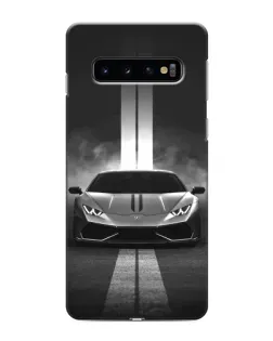 Чехол для Samsung Galaxy S10 с картинкой «Lamborghini симметрия дорог» Чехол для Samsung Galaxy S10 с картинкой «Lamborghini симметрия дорог»