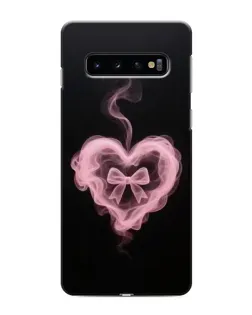 Чехол для Samsung Galaxy S10 с картинкой «Дымчатое сердце»