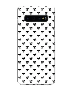 Чехол для Samsung Galaxy S10 с картинкой «Мини-бантики»