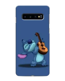 Чехол для Samsung Galaxy S10 с картинкой «Стич с укулеле» Чехол для Samsung Galaxy S10 с картинкой «Стич с укулеле»