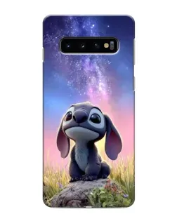 Чехол для Samsung Galaxy S10 с картинкой «Стич на рассвете» Чехол для Samsung Galaxy S10 с картинкой «Стич на рассвете»