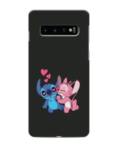 Чехол для Samsung Galaxy S10 с картинкой «Анжел целует Стича» Чехол для Samsung Galaxy S10 с картинкой «Анжел целует Стича»