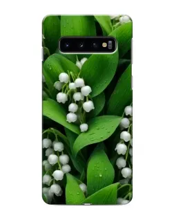 Чехол для Samsung Galaxy S10 с картинкой «Ландыши в зелени» Чехол для Samsung Galaxy S10 с картинкой «Ландыши в зелени»