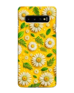 Чехол для Samsung Galaxy S10 с картинкой «Ромашковое солнце» Чехол для Samsung Galaxy S10 с картинкой «Ромашковое солнце»